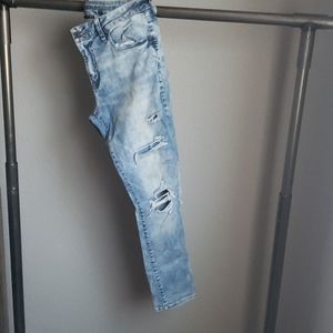 Mens ripped jeans